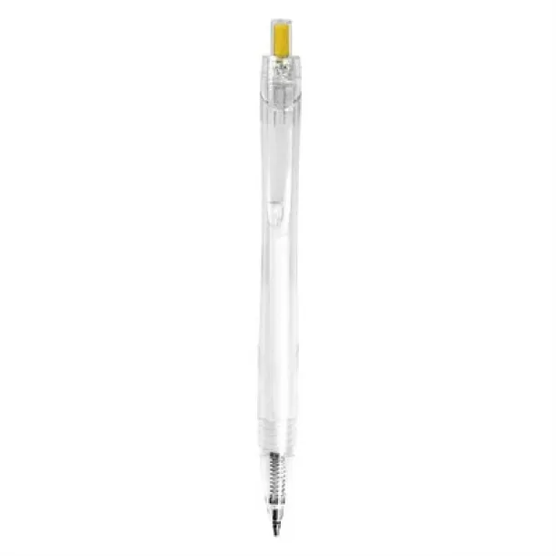  RPET ball pen yellow