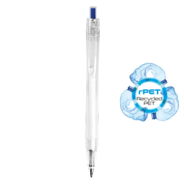  RPET ball pen navy blue