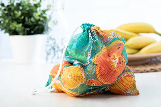 SuboProduce Mesh custom produce bag White