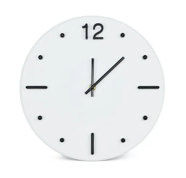 TECHNO Wall clock White