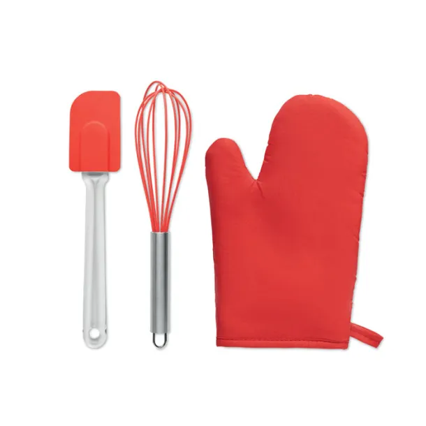 DATEKI Baking utensils set Red