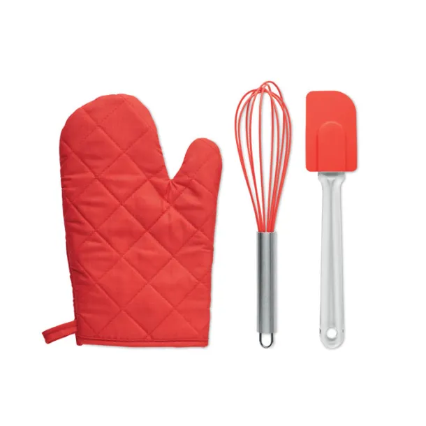 DATEKI Baking utensils set Red