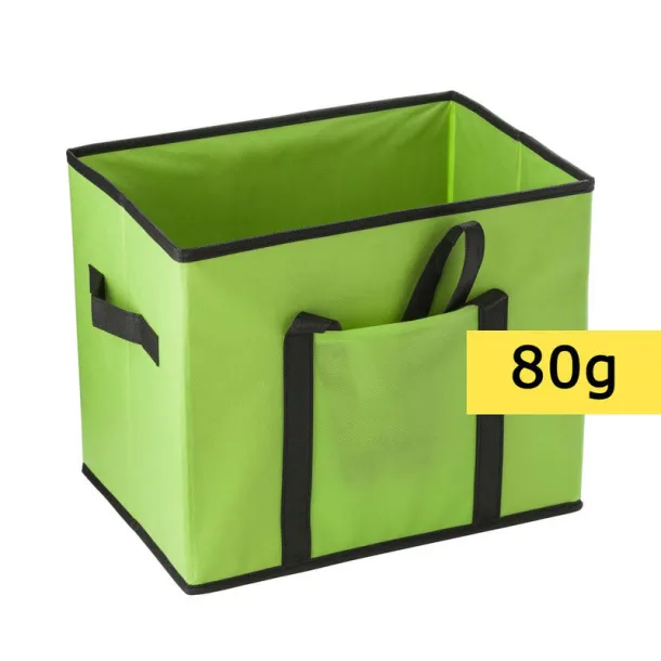  Foldable car organizer light green