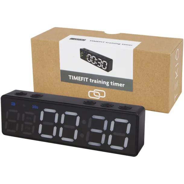 Timefit training timer - Tekiō® Solid black