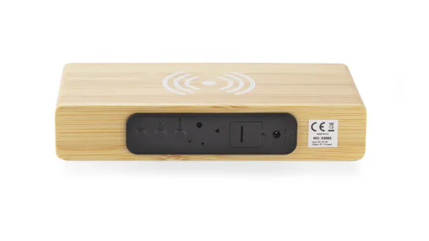 INDUCTO Wireless charger desk clock Smeđa INDUCTO Wireless charger desk clock Smeđa