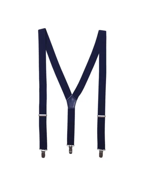  CLIP-ON TROUSER BRACES/SUSPENDERS - Premier Navy