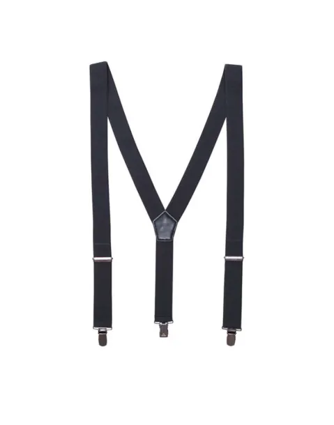  CLIP-ON TROUSER BRACES/SUSPENDERS - Premier Steel