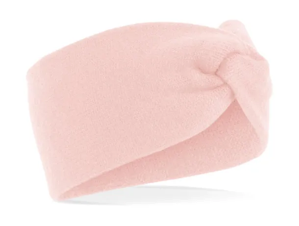  Twist Knit Headband - Beechfield Pastel Pink