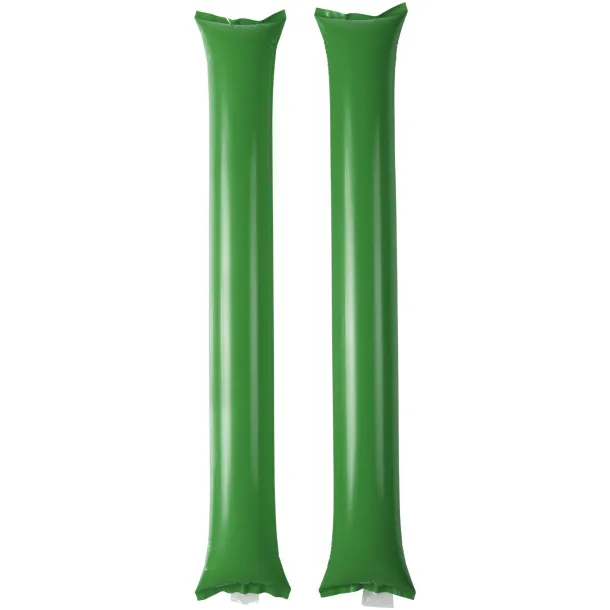 Cheer 2-piece inflatable cheering sticks Green