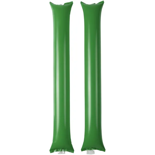 Cheer 2-piece inflatable cheering sticks Green
