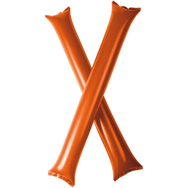 Cheer 2-piece inflatable cheering sticks Orange