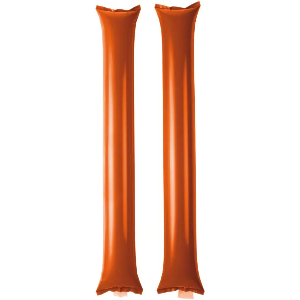 Cheer 2-piece inflatable cheering sticks Orange