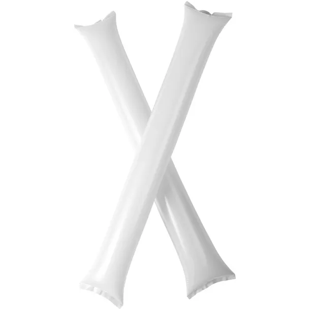 Cheer 2-piece inflatable cheering sticks White
