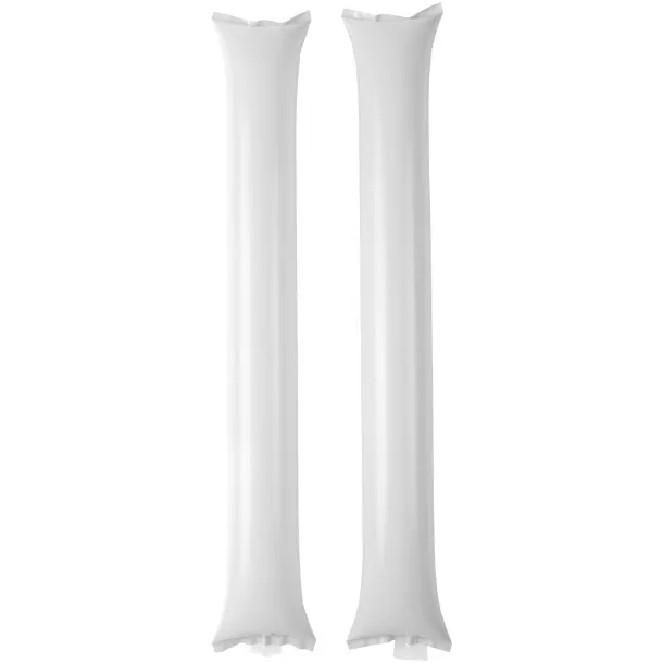 Cheer 2-piece inflatable cheering sticks White