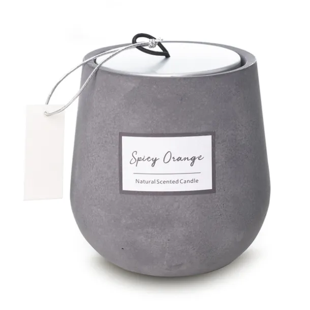 TAVIRA scent candle Grey