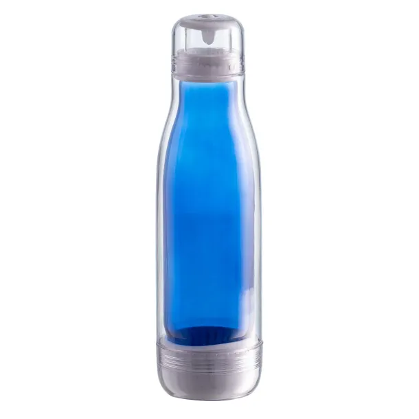 SMART 520 ml glass bottle with outer tritan wall Blue