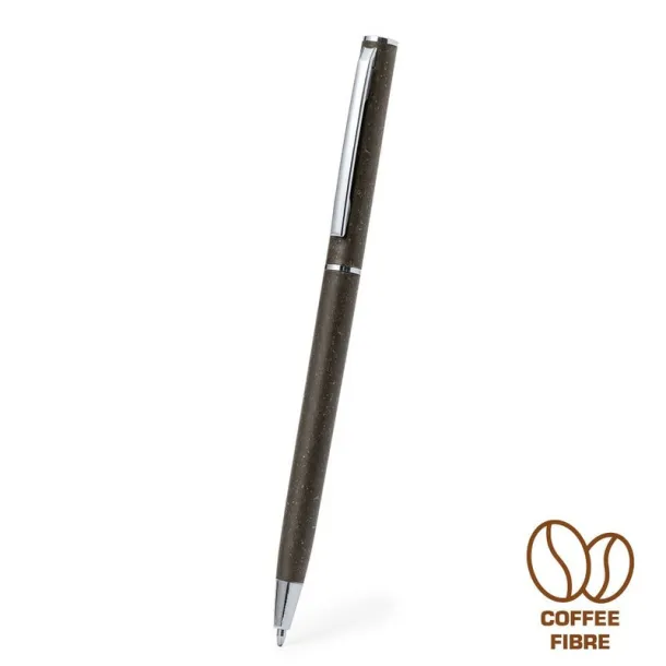  Coffee fibre ball pen brown