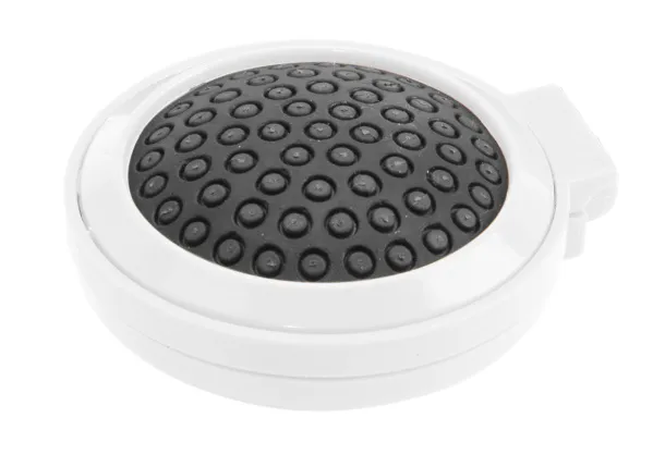Juvia mirror with hairbrush White