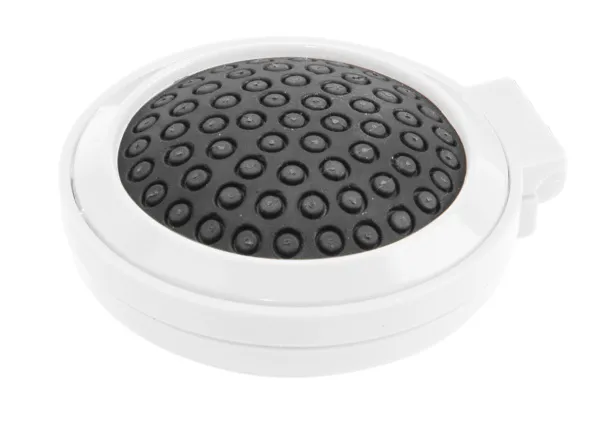 Juvia mirror with hairbrush White