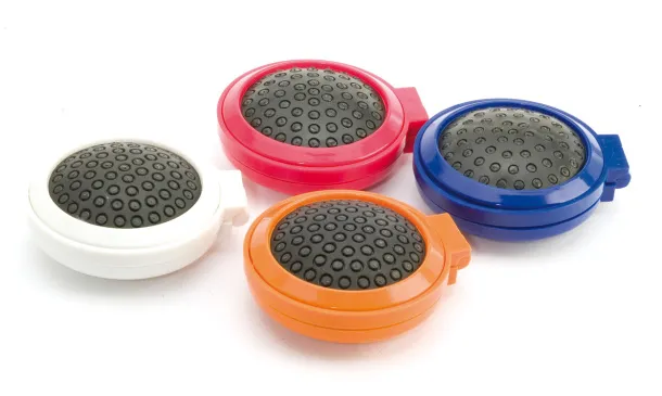 Juvia mirror with hairbrush Red