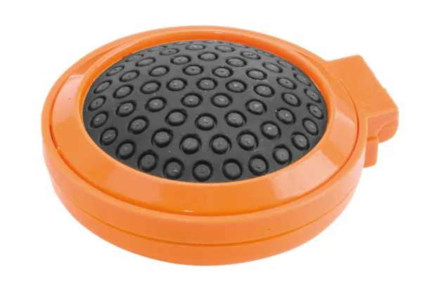 Juvia mirror with hairbrush Orange