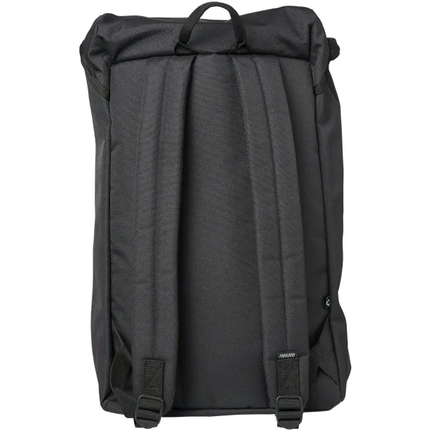 Westport 15" RPET laptop backpack - Parkland Solid black
