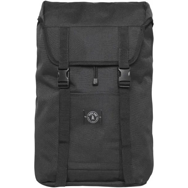 Westport 15" RPET laptop backpack - Parkland Solid black