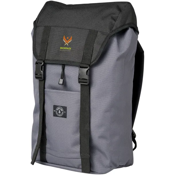 Westport 15" RPET laptop backpack - Parkland Grey