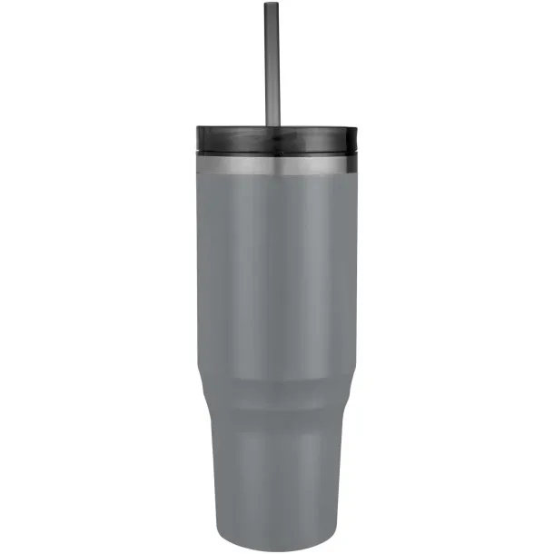 Melbourne 1200 ml RCS certified insulated tumbler with straw Grey