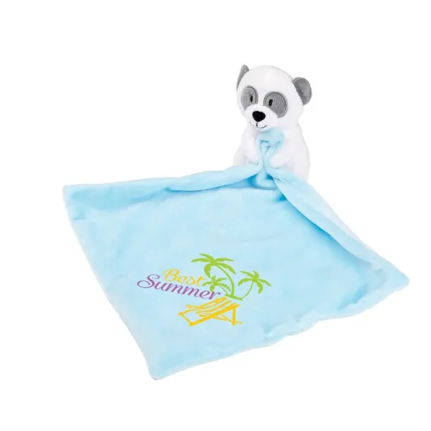 Lorrie Plush cloth panda Crna Bijela