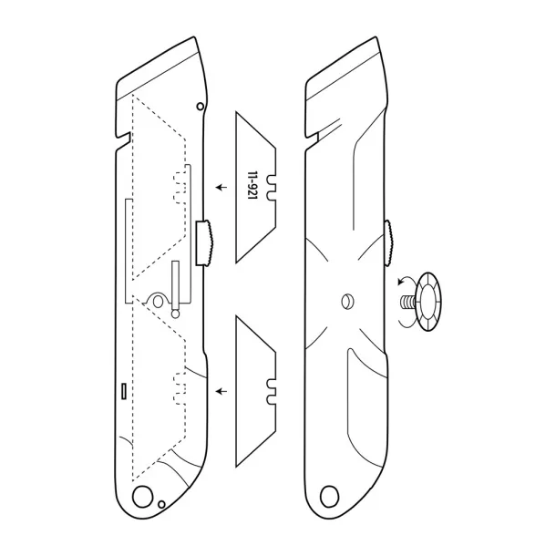  Zinc Alloy cutter - XD Collection Silver 