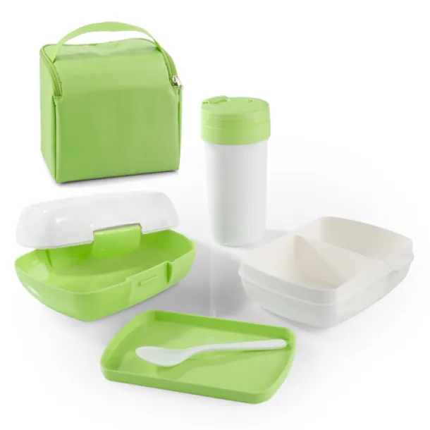 RUKKO Lunch set  1200 ml + 540 ml Light green