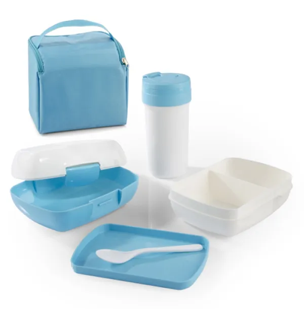 RUKKO Lunch set  1200 ml + 540 ml Light blue