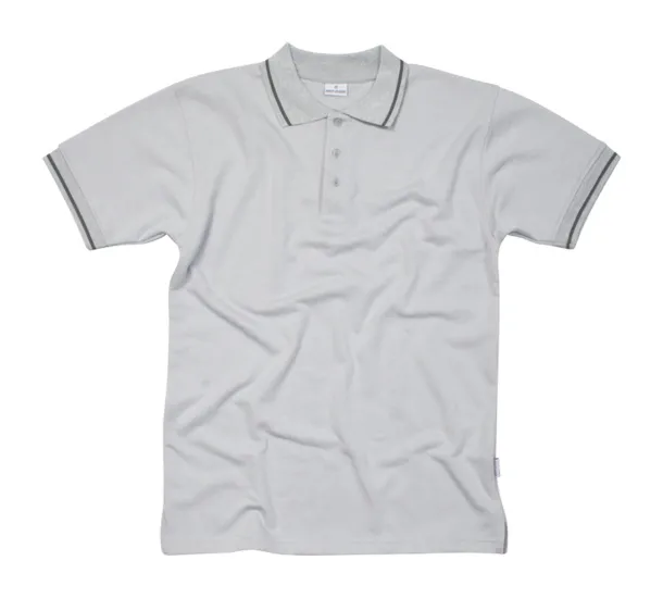 Collier polo shirt - André Philippe Svijetlo grey
