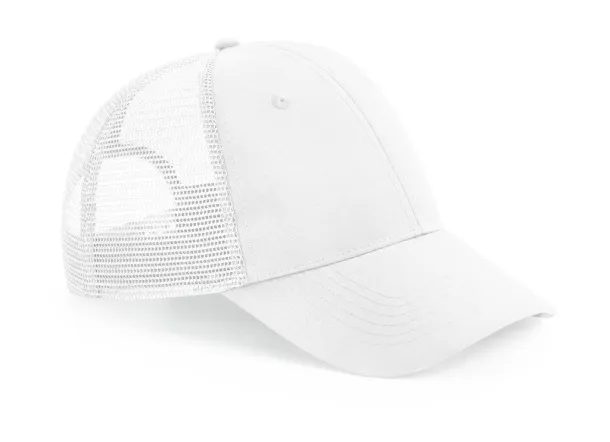  Urbanwear snapback šilterica od recikliranog poliestera - 6 panela - Beechfield Bijela