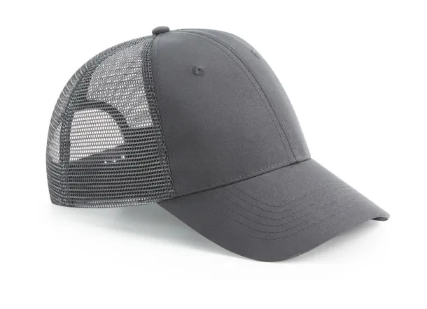  Recycled Urbanwear 6 Panel Snapback Trucker - Beechfield Graphite Grey