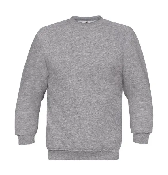  Set In Sweatshirt - B&C Heather Grey