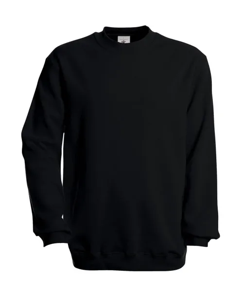  Set In Sweatshirt - B&C Black