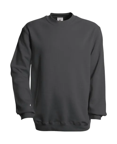  Set In Sweatshirt - B&C Steel Grey