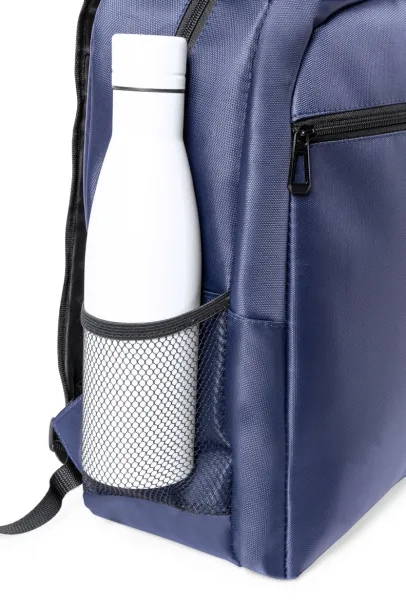 Jacob RPET ruksak, 15" Tamno plava