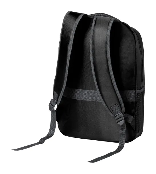 Jacob RPET ruksak, 15" Crna
