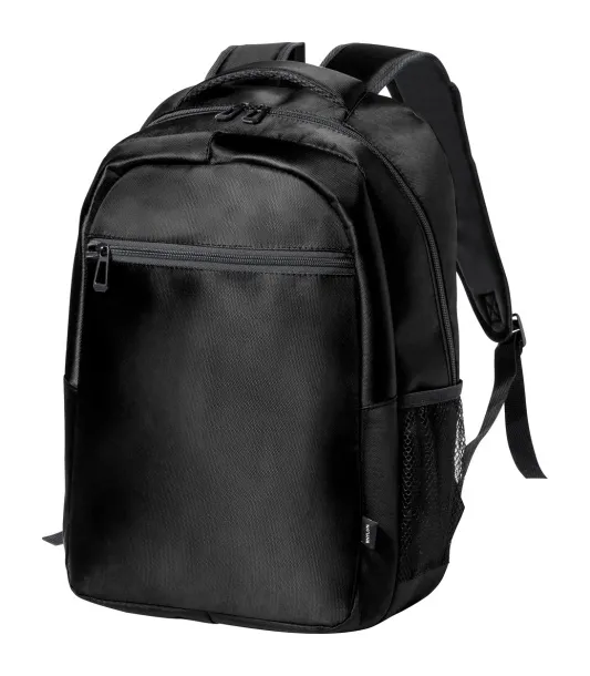 Jacob RPET ruksak, 15" Crna
