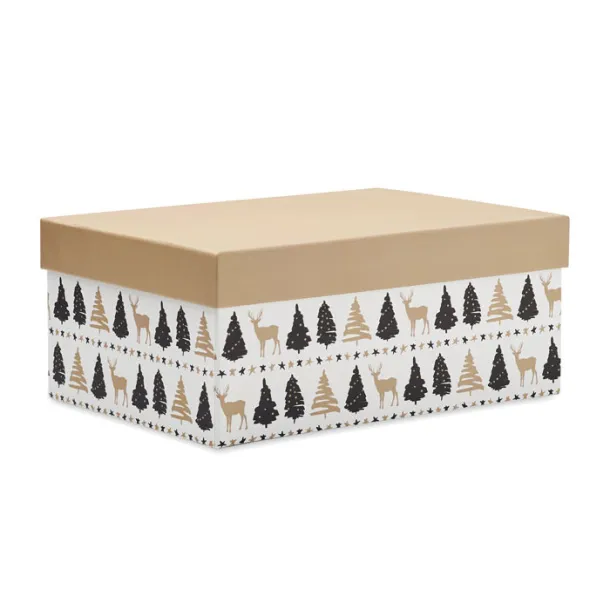 SURPRISE Set of 3 Christmas gift boxes Gold