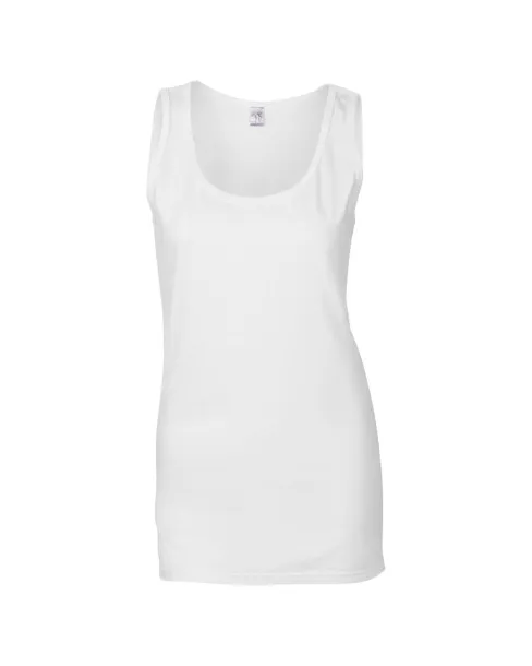 SOFTSTYLE® LADIES' TANK TOP - Gildan White