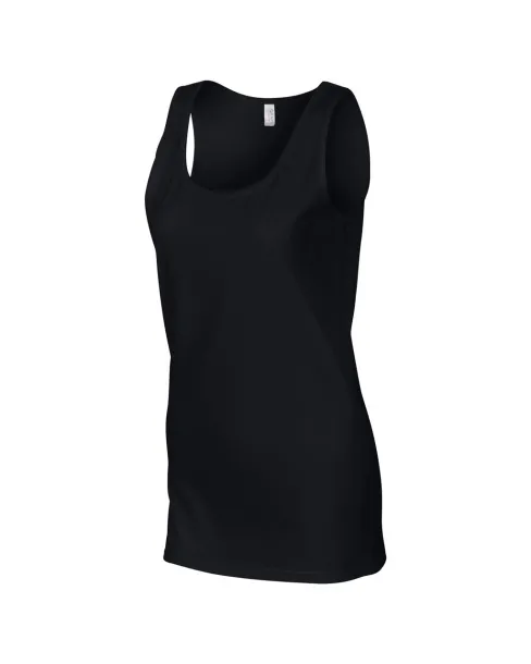 SOFTSTYLE® LADIES' TANK TOP - Gildan Black