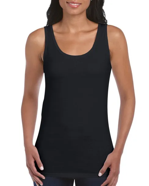 SOFTSTYLE® LADIES' TANK TOP - Gildan Black