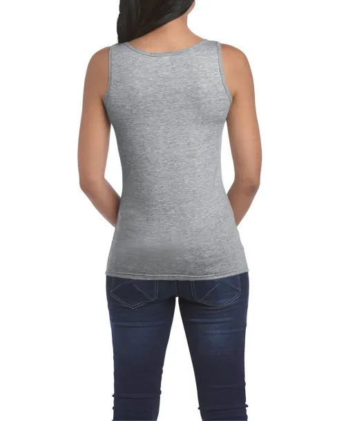 SOFTSTYLE® ženska majica bez rukava, 150 g/m2 - Gildan Ideal Oxford Grey