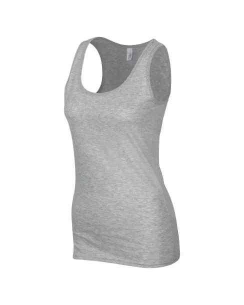 SOFTSTYLE® ženska majica bez rukava, 150 g/m2 - Gildan Ideal Oxford Grey