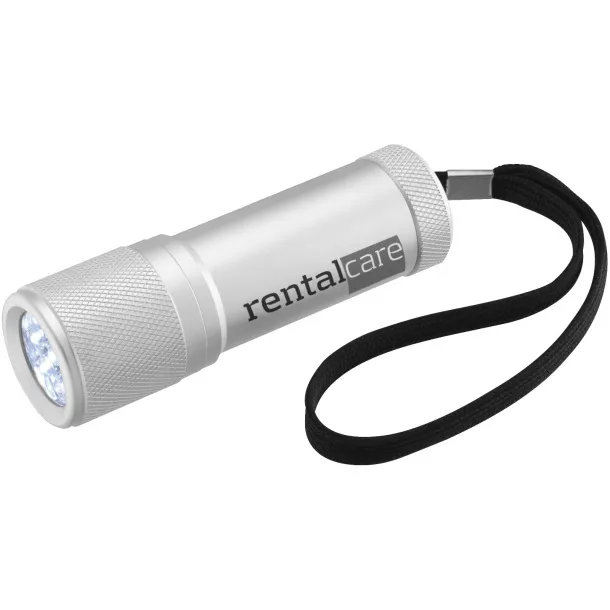Mars LED mini torch light - Bullet Silver