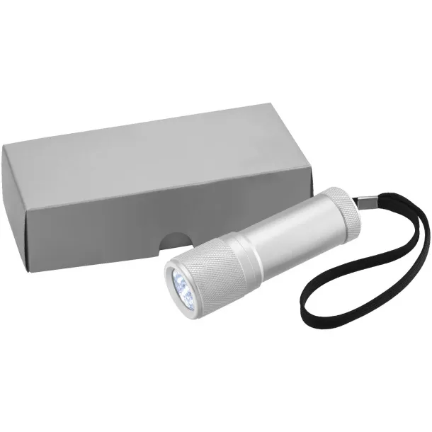 Mars LED mini torch light - Bullet Silver